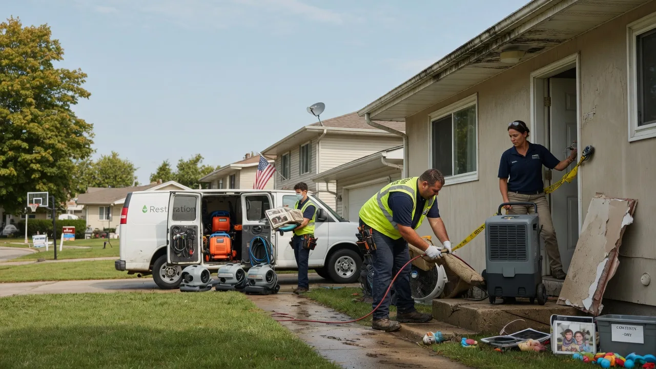 Water Damage Restoration in Cissna Park, IL near me